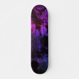 Lila Ästhetik Hot Pink Black Goth Skateboard