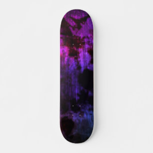 Lila Ästhetik Hot Pink Black Goth Skateboard