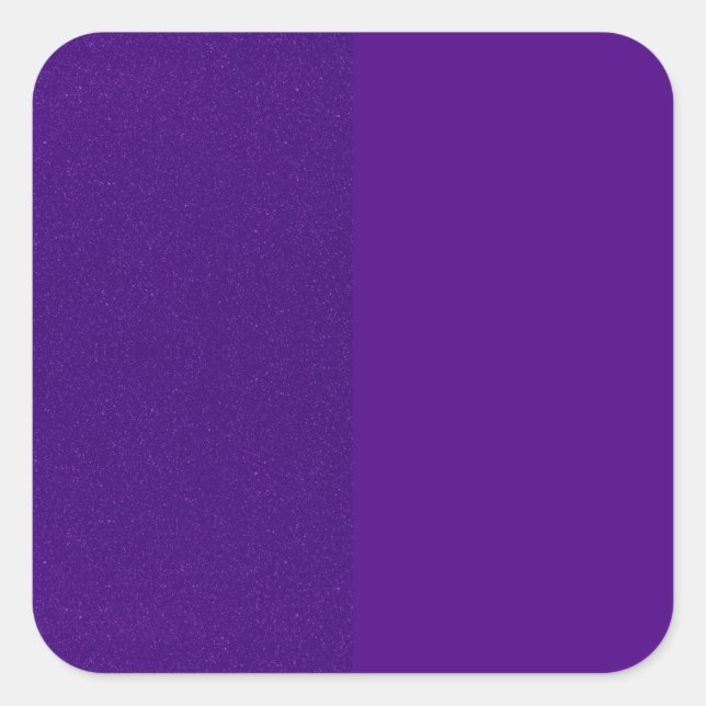 Lila Aufkleber mit Split-Textur (Vorderseite)
