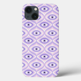 Lila Augenmuster - Trippy Pastell Goth Case-Mate iPhone Hülle