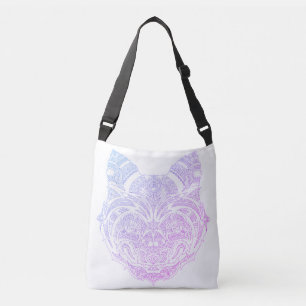 Lila Aura Katzenjacke Tragetaschen Mit Langen Trägern