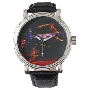lila Autotanz Armbanduhr