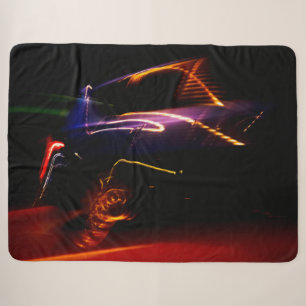 lila Autotanz Sherpa-Decke Sherpadecke