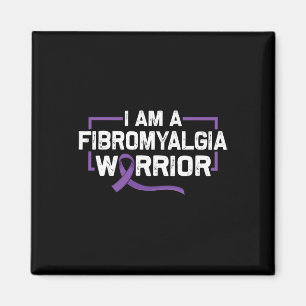 Lila Bandenkrieger der Fibromyalgie Magnet