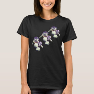 Lila Barti-Blume T-Shirt