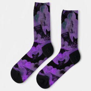 Lila Becken Socken