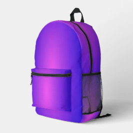Lila Bedruckter Rucksack