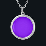 Lila, benutzerdefinierter Designer Versilberte Kette<br><div class="desc">Lila,  benutzerdefinierter Designer</div>