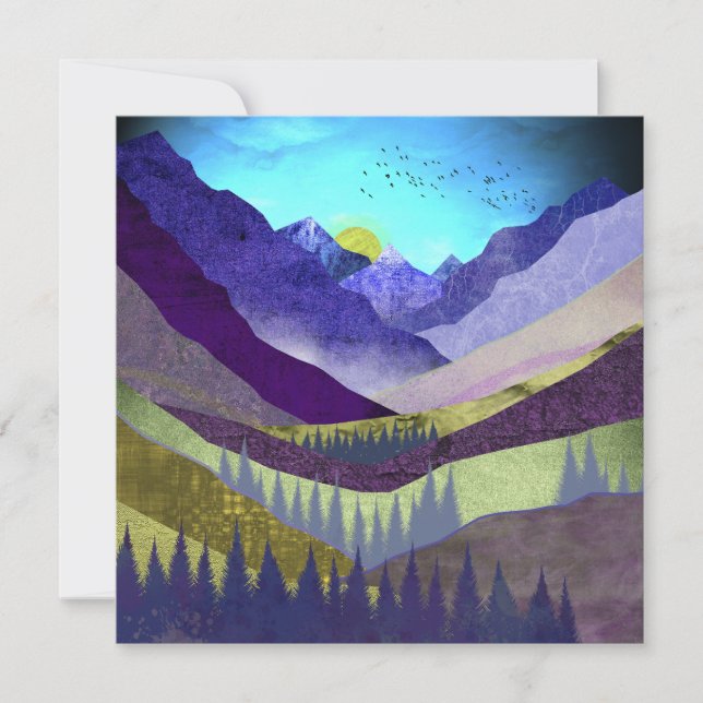 Lila Berge Majestät (Vorderseite)