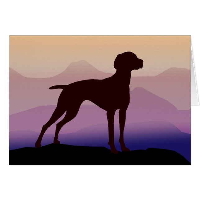 Lila Berge Vizsla (Vorderseite (Horizontal))