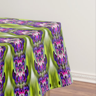 Lila Berries Abstrakte Natur Tischdecke