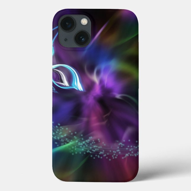 Lila bessere Fliege Case-Mate iPhone Hülle (Rückseite)
