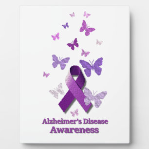 Lila Bewusstsein: Alzheimer-Krankheit Fotoplatte
