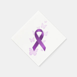 Lila Bewusstsein Serviette