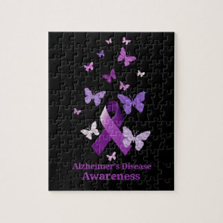 Lila Bewusstseins-Band: Alzheimerkrankheit