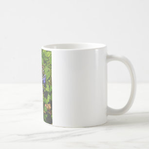 Lila Bienenvölker und Hummel Kaffeetasse
