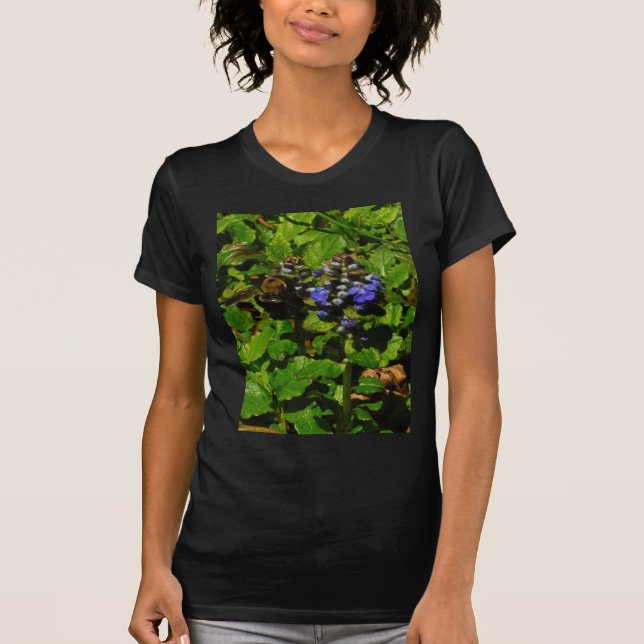 Lila Bienenvölker und Hummel T-Shirt (Vorderseite)