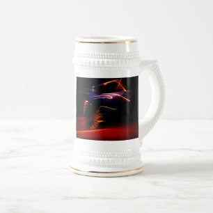 lila Bier Bierglas