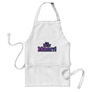 Lila bin ich ein neuer Mama-Shirts und Geschenke Schürze