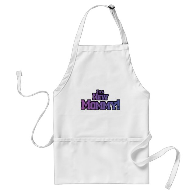 Lila bin ich ein neuer Mama-Shirts und Geschenke Schürze (Vorne)
