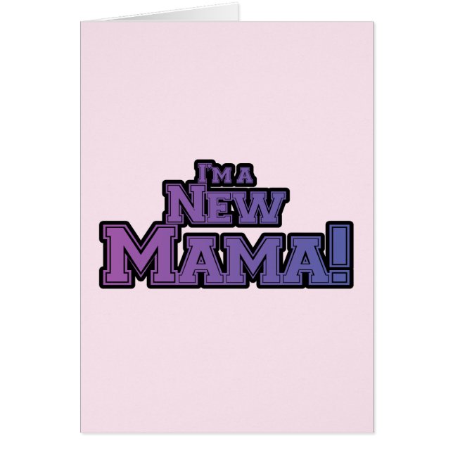 Lila bin ich ein New Mama Tshirts und Geschenke (Vorne)