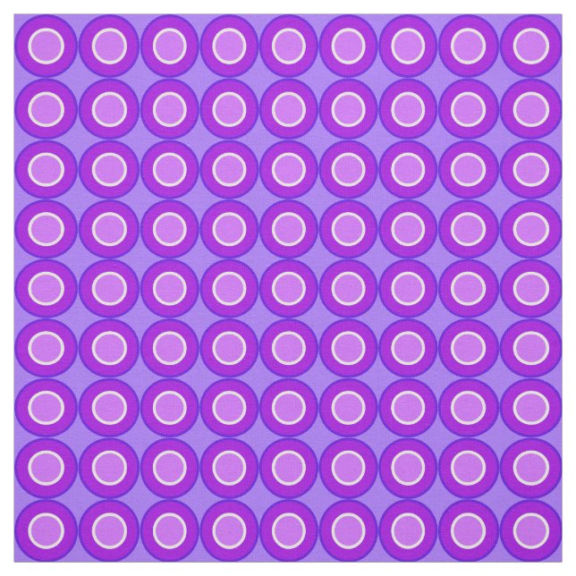 Lila, bittere Donuts mit Lavendel Stoff (Muster)