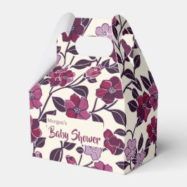 Lila BläserBaby-Dusche Geschenkschachtel