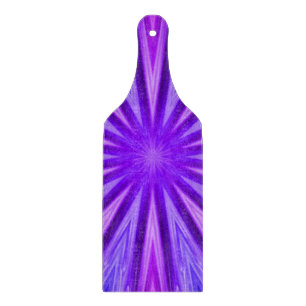 Lila/blau-Kaleidoskop-Schneidboard Schneidebrett