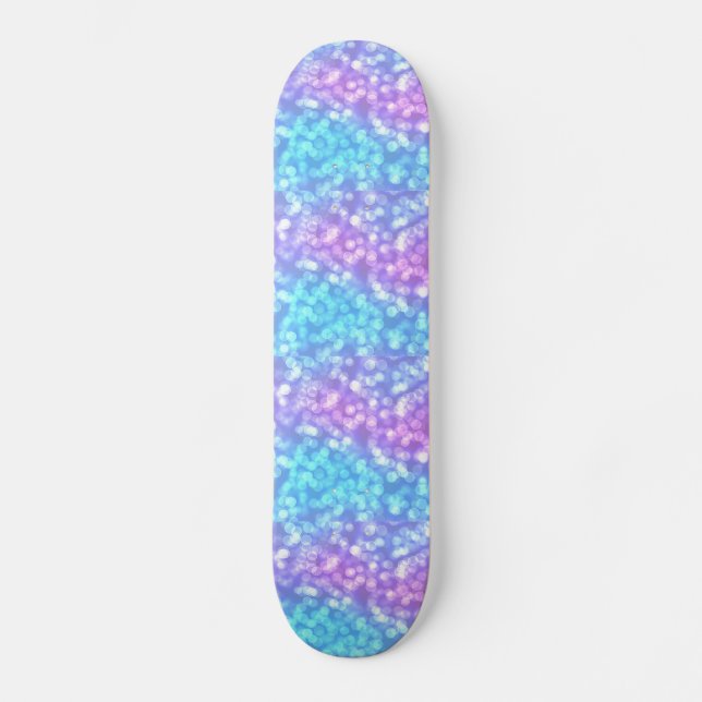Lila & blau skateboard (Vorderseite)