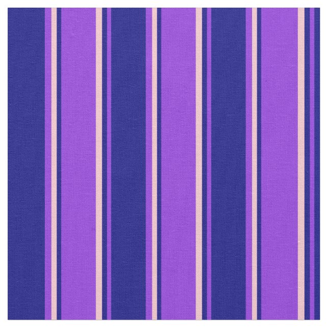 Lila, blau und rosa Farbmuster Stoff (Nahaufnahme)