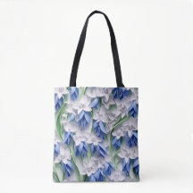 LILA BLAU WEISS 3DLOOK BLUEBELL BLUME