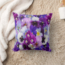 Lila-blaue Pansy-Blume