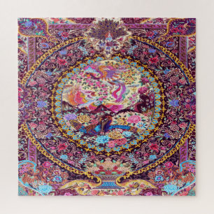 Lila Blaues Perserblumen Blume Peacock