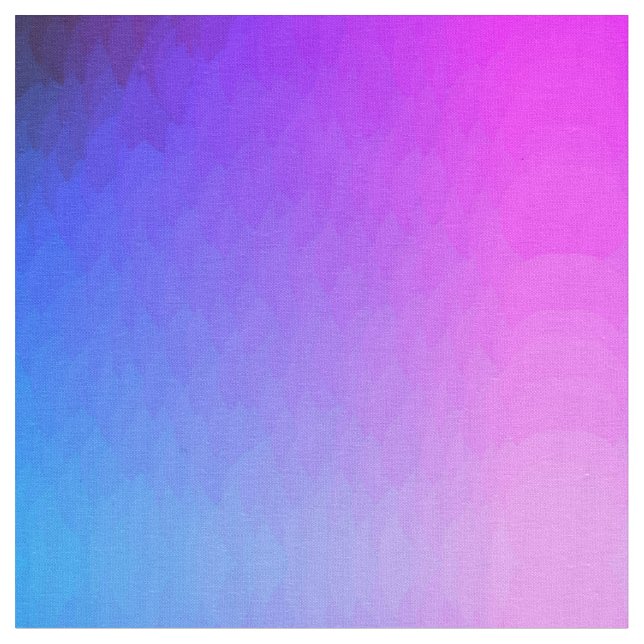 Lila blaues rosa Ombre Flammen-Gewebe Stoff (Nahaufnahme)
