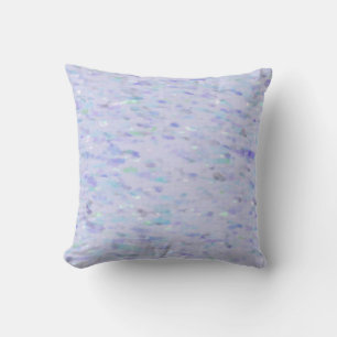 Lila blaues Wasser Kissen