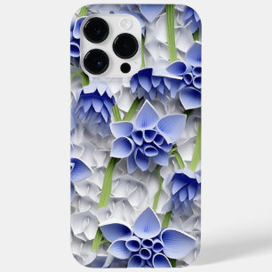 LILA BLAUWEISS 3-D-PAPIER SIEHT BLUEBELLS AUS Case-Mate iPhone 14 PRO MAX HÜLLE