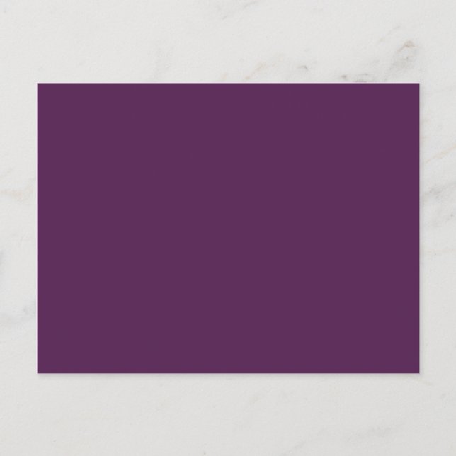 Lila Blende bei fester Farbe Postkarte (Vorderseite)