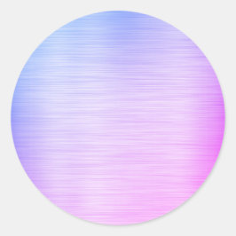 Lila Blindvorlage, Logo für DIY-Textart Runder Aufkleber