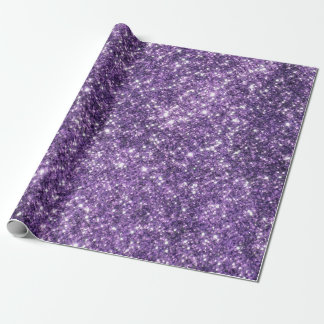 Lila Bling-Geschenkpapier Geschenkpapier