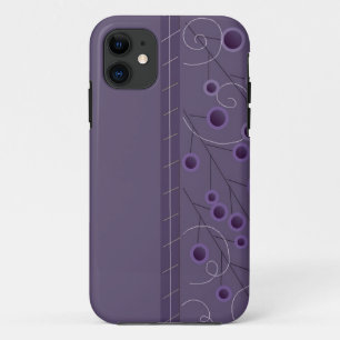 Lila Bliss Floral iPhone 11 Hülle