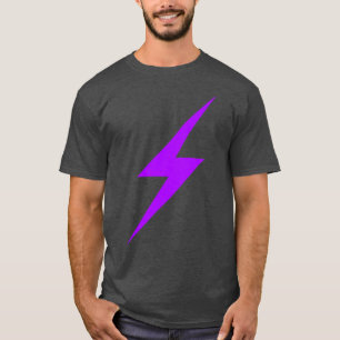 Lila Blitzschlag des Anarcha-Feminismus T-Shirt