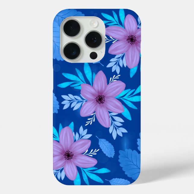 Lila Blossom-Abdeckung Case-Mate iPhone Hülle (Rückseite)