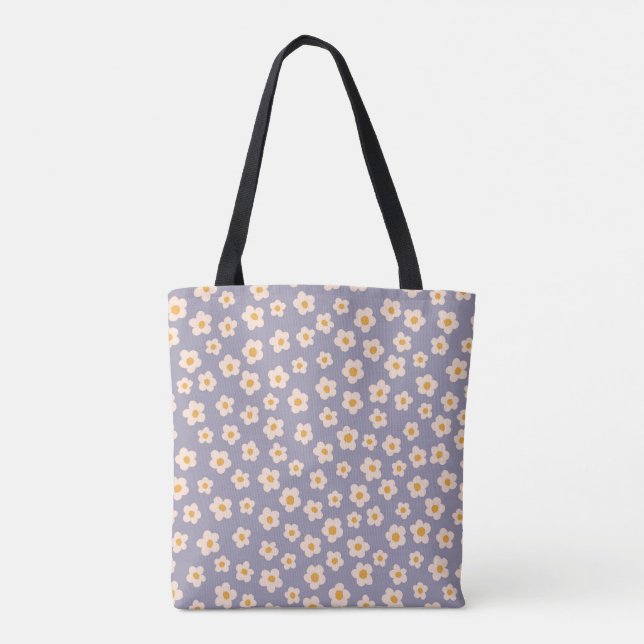 Lila Blossom Tasche (Rückseite)