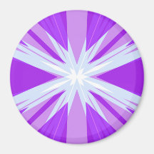 Lila Blue White Sternexplosion Star Festlich