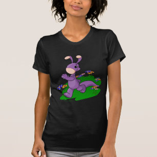 Lila Blumaroo, das durch Roo Insel marschiert T-Shirt