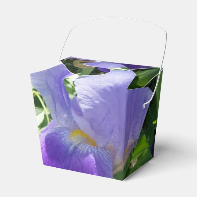 Lila Blume "Abnehmen" Geschenkschachtel (Vorderseite)