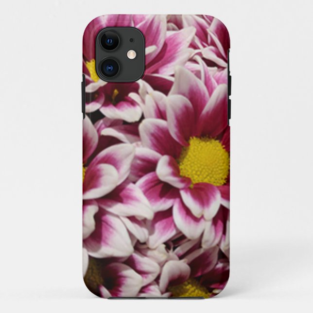 Lila Blume Case-Mate iPhone Hülle (Rückseite)