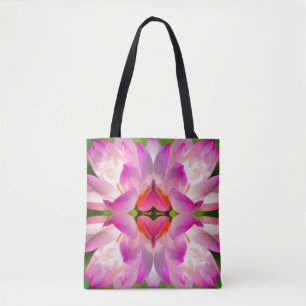 LILA BLUME - Fraktal Art - Tasche
