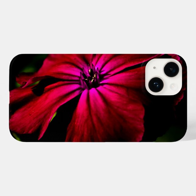 Lila Blume iphcnm Case-Mate iPhone 14 Hülle (Rückseite (Horizontal))
