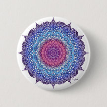 Lila Blume Leaf Mandala